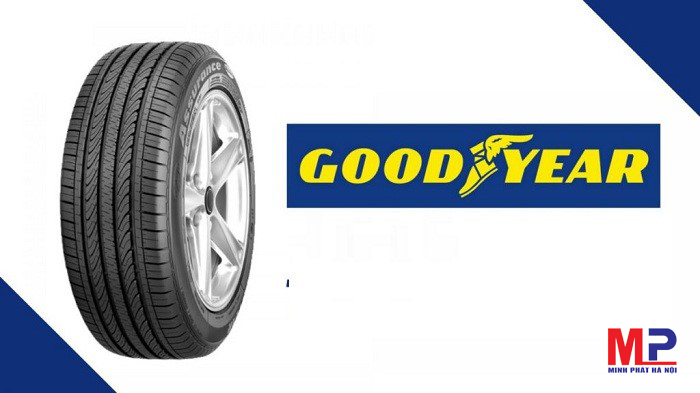 Thay lốp xe Goodyear chính hãng tại đại lý phân phối