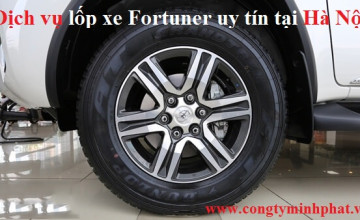 Lốp xe Toyota Fortuner tại Hoàng Mai, Hà Nội thay uy tín, giá tốt