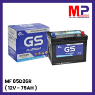 Ắc quy GS MF 85D26R (12V-75AH) giá bán, thay uy tín Hà Nội