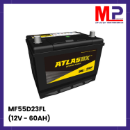 Ắc quy Atlas MF 55D23 R/L (12v-60ah) giá bán, thay tại Hà Nội