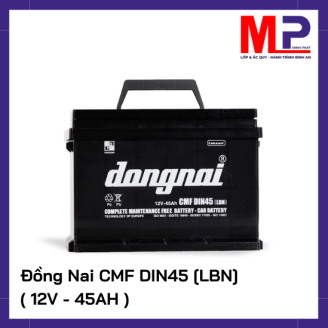 Ắc Quy Khô Đồng Nai CMF DIN45 (12V-45Ah) bán, thay tại Hà Nội