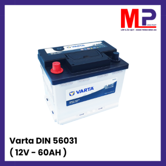 Ắc quy Varta DIN 56031 (60ah-12v) phải giá bán, thay tại Hà Nội