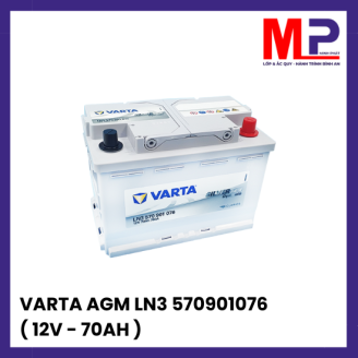 Ắc quy Varta LN3 (70ah-12v) AGM Start – Stop giá thay tại Hà Nội