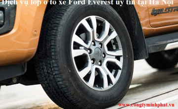 Lốp xe Ford Everest tại Ba Đình, Hà Nội thay uy tín, giá bán tốt
