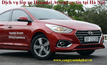 Lốp xe Hyundai Accent tại Ba Đình, Hà Nội thay uy tín, giá tốt