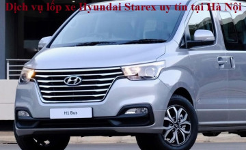 Lốp xe Hyundai Starex tại Hoàng Mai – Hà Nội thay lắp giá bán tốt