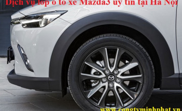 Lốp xe Mazda 3 tại Hà Nội tặng gói dịch vụ chăm sóc hiệu quả