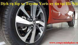 Lốp xe Toyota Yaris tại Tây Hồ – Hà Nội thay lắp uy tín, giá bán tốt