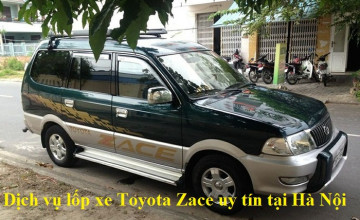 Lốp xe Toyota Zace tại Ba Đình, Hà Nội thay uy tín, giá bán tốt