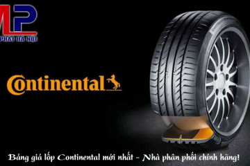 Bảng giá lốp Continental mới nhất – Nhà phân phối chính hãng!