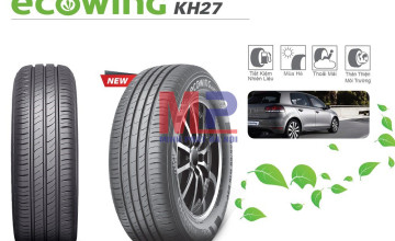 Review chi tiết lốp ưu điểm của Kumho KH27 Ecowing 175/50R15