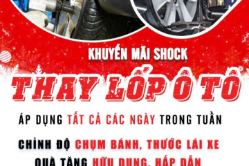 Lốp xe Chevrolet Trax tại Thái Nguyên tặng gói cân chỉnh bánh xe