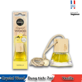 Tinh dầu treo Aroma Car Crystal Wood 7ml – Vanilla/ACCW04