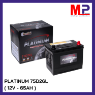Ắc quy Platinum 75D23L (12V-65Ah) thay, lắp giá bán tốt Hà Nội