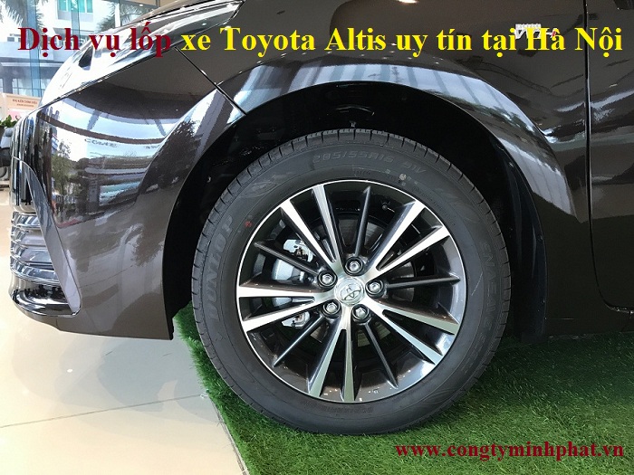 Lốp xe Toyota Altis tại Đống Đa - Hà Nội