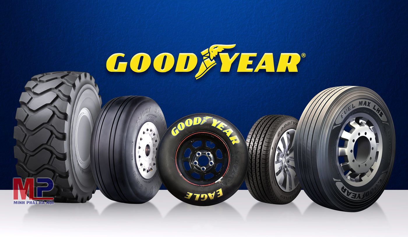 Lốp xe ô tô Goodyear có nhiều tính năng nổi bật