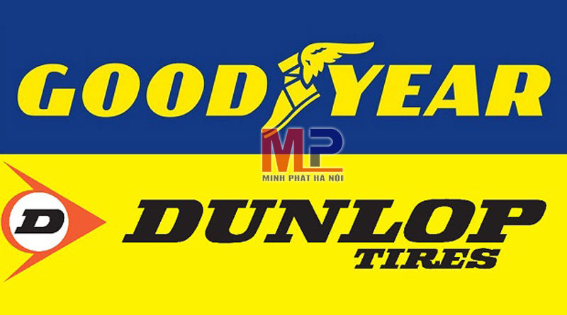Goodyear và Dunlop đều là thương hiệu nổi tiếng trong ngành