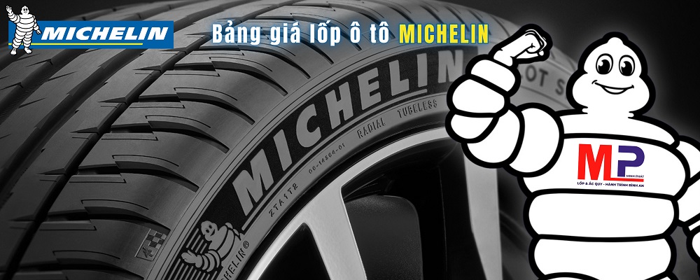 Bảng giá lốp ô tô Michelin tặng gói cân chỉnh xe tại Hà Nội