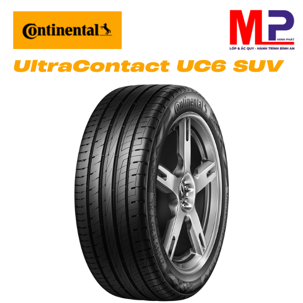 Lốp ô tô Continental với dòng UltraContact UC6 SUV