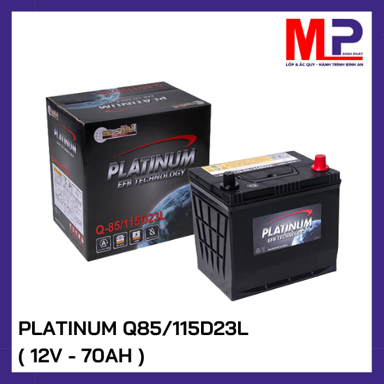 Ắc quy Platinum Q-85/115D23L (12V-70Ah)