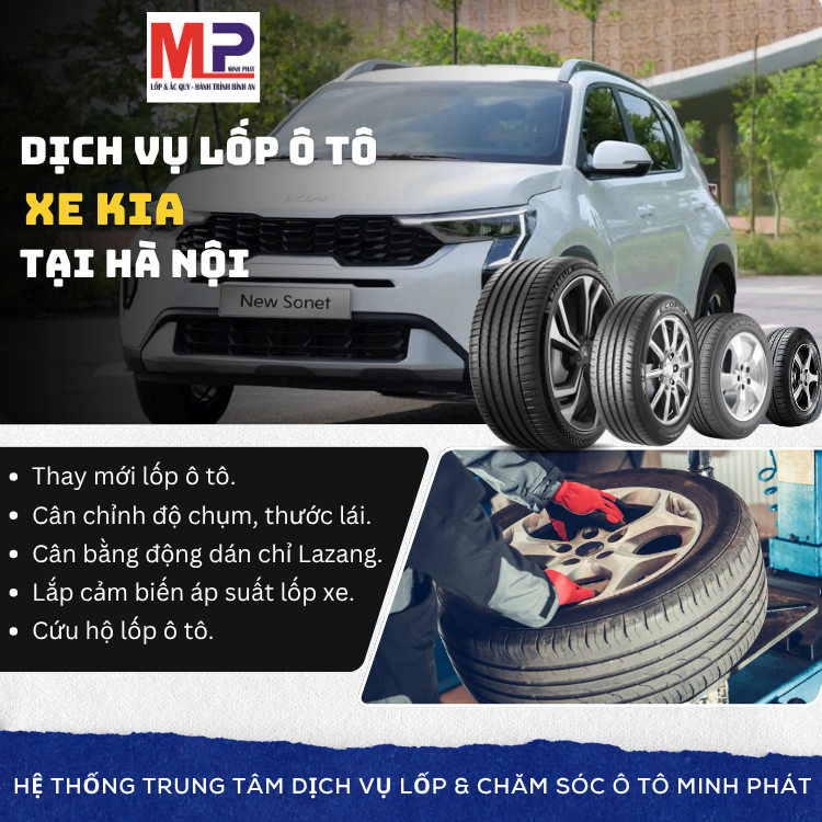 Lốp cho xe Kia tại Hà Nội