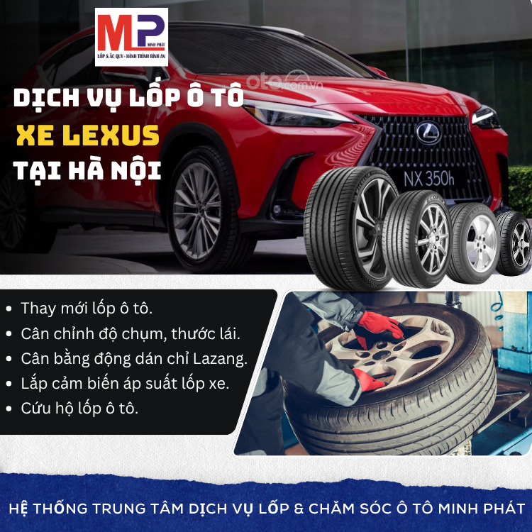 Lốp cho xe Lexus tại Hà Nội