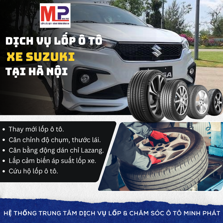 Lốp cho xe Suzuki tại Hà Nội