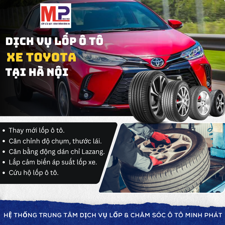 Lốp cho xe Toyota tại Hà Nội