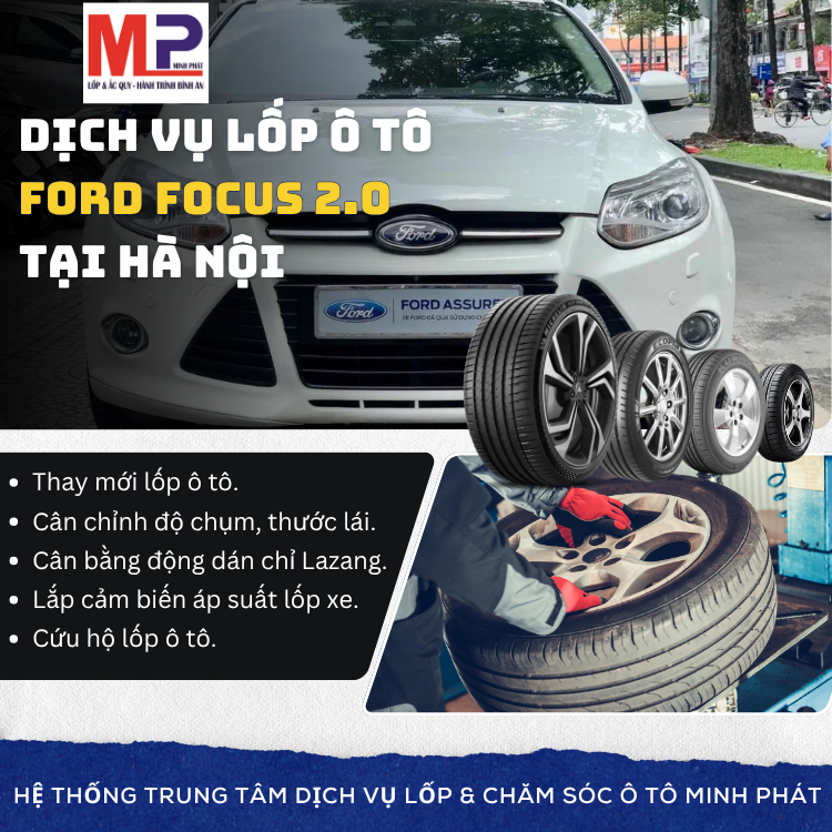 Lốp ô tô cho xe Ford Focus 2.0 tặng gói chăm sóc tại Hà Nội [new]