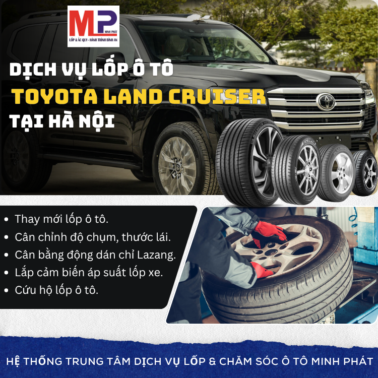 Lốp xe Toyota Land Cruiser tại Hà Nội