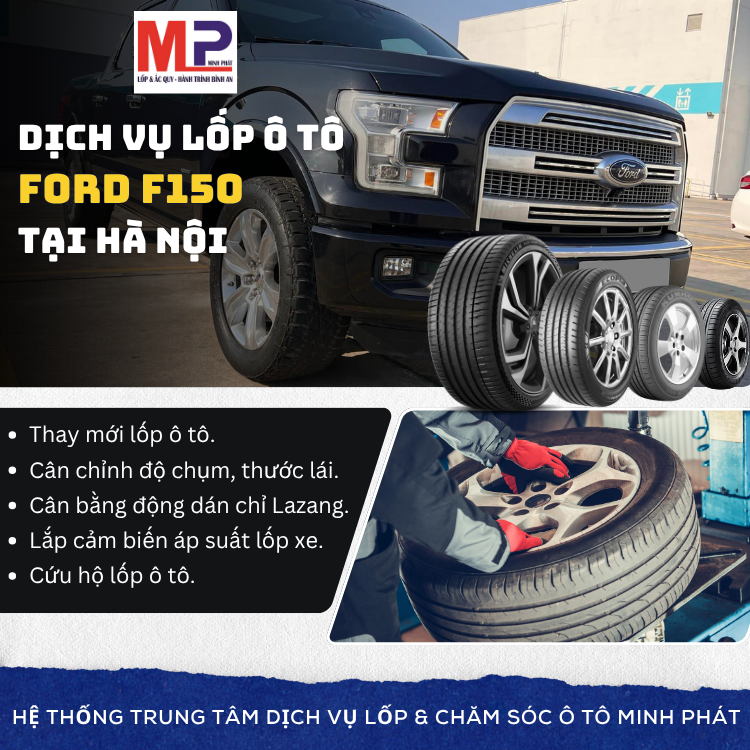 Lốp ô tô cho xe Ford F150 tặng gói chăm sóc tại Hà Nội [new]