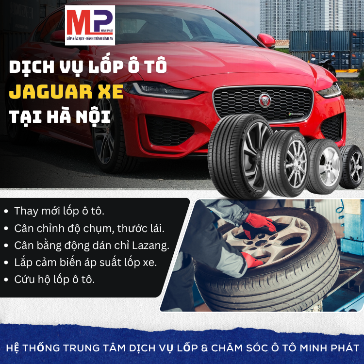Lốp ô tô cho xe Jaguar XE tặng gói chăm sóc xe tại Hà Nội [new]