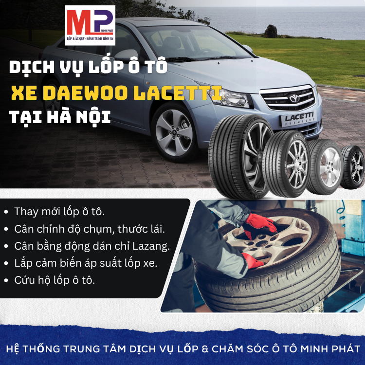 Lốp xe Daewoo Lacetti tại Hà Nội
