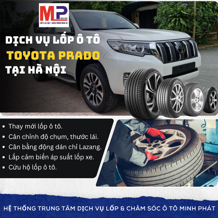 Lốp xe Toyota Prado tại Hà Nội