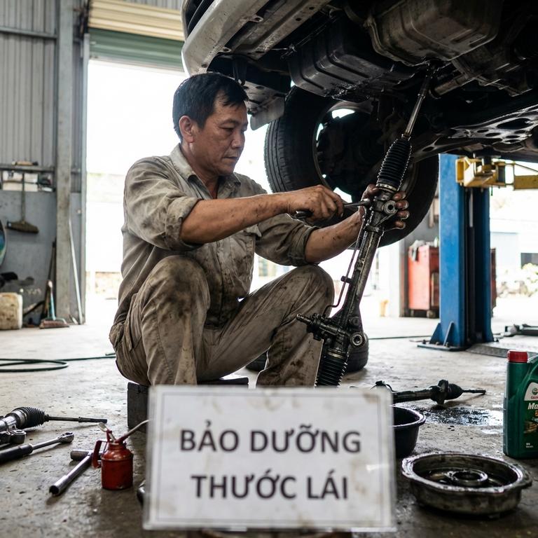 Bảo Dưỡng Thước Lái Ô Tô Là Quy Trình Thiết Yếu Cho Mọi Chủ Xe