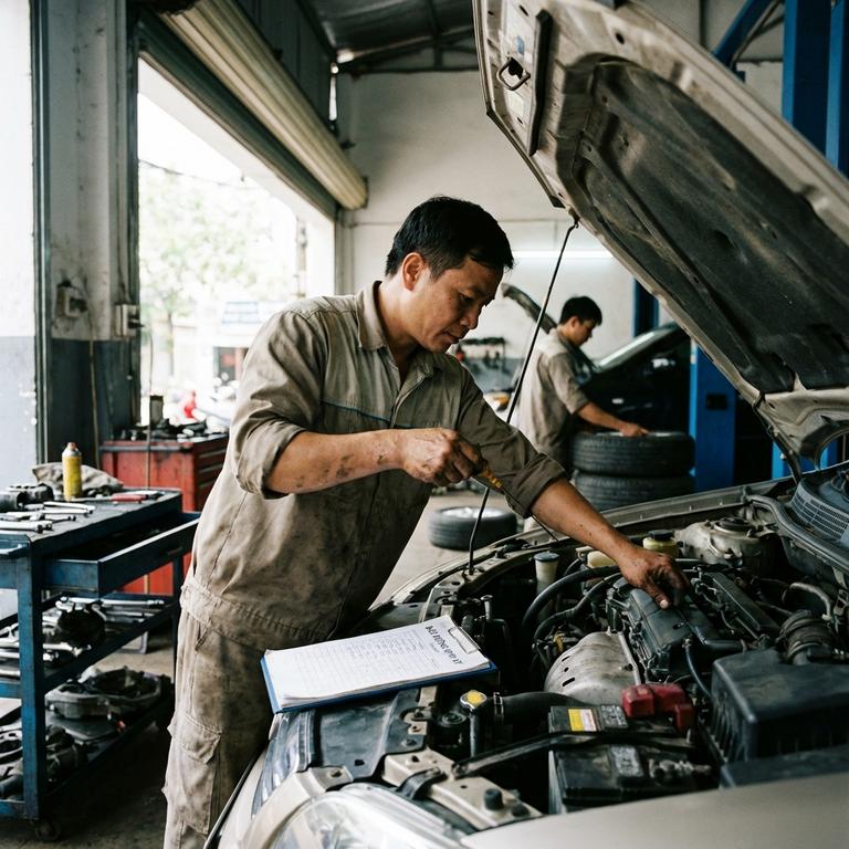 Các Hạng Mục Bảo Dưỡng Xe Ô Tô Cần Làm Những Gì