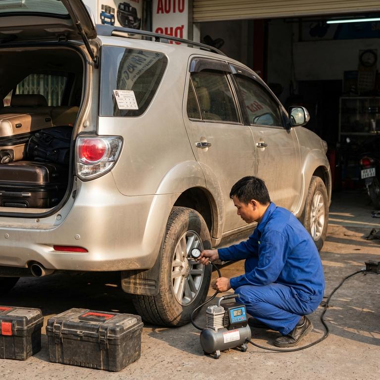 Các Yếu Tố Ảnh Hưởng Đến Áp Suất Bơm Lốp Xe Fortuner Bao Nhiêu Kg