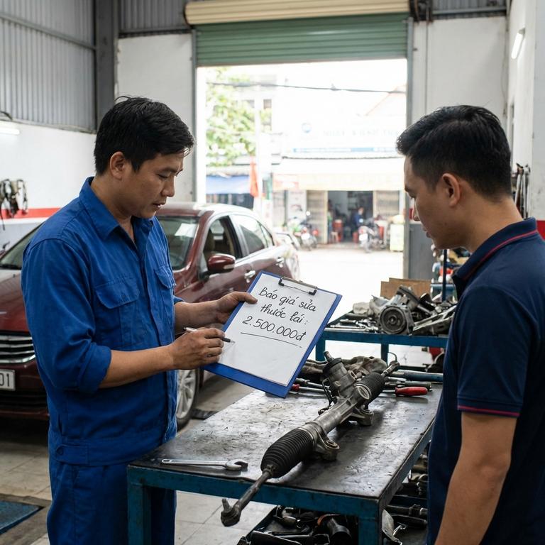 Chi Phí Bảo Dưỡng Thước Lái Ô Tô Bao Nhiêu Tiền Trên Thị Trường