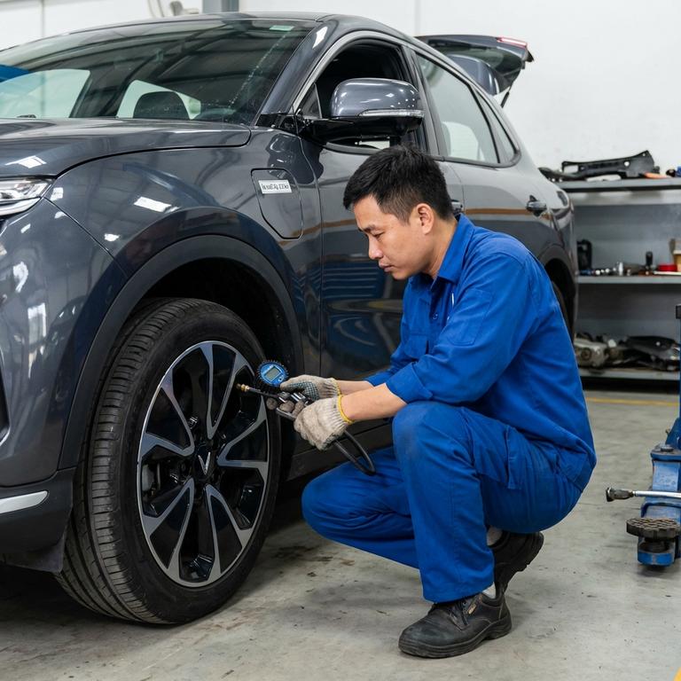 Giải Đáp Lốp VF3 Bơm Bao Nhiêu Bar Để Vận Hành An Toàn
