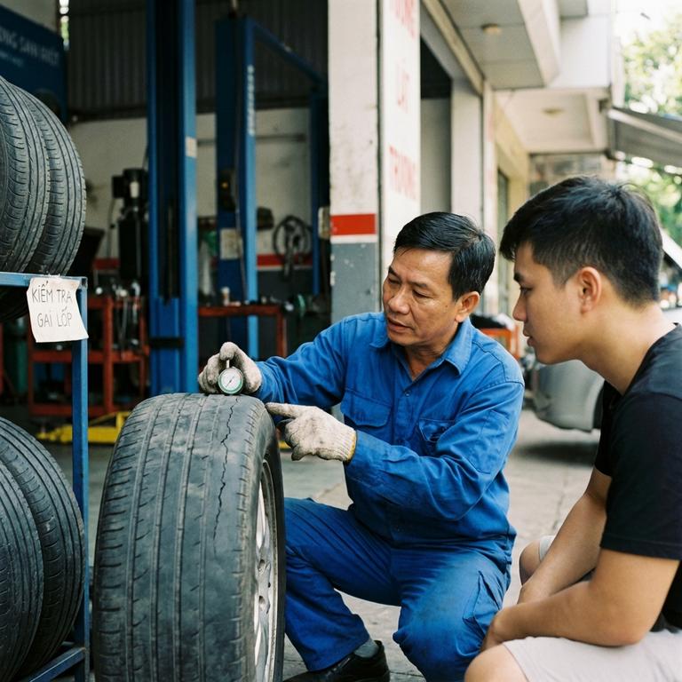 Giải Đáp Thắc Mắc Lốp Xe Ô Tô Đi Bao Lâu Thì Thay