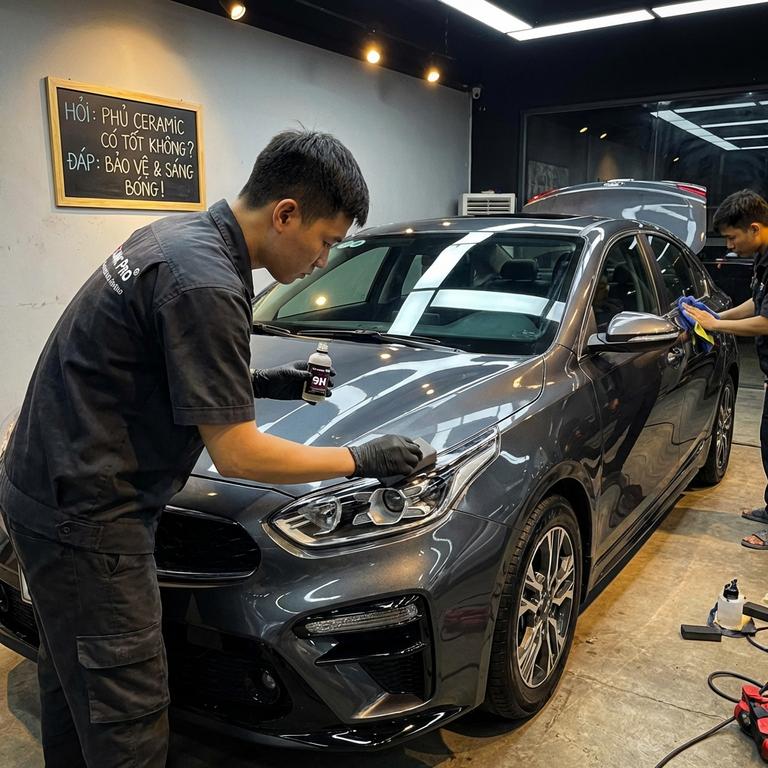 Giải Đáp Thắc Mắc Phủ Ceramic Ô Tô Có Tốt Không