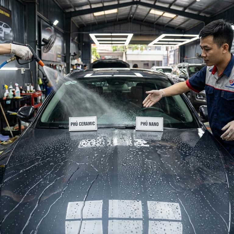 Giải Mã Công Nghệ Phủ Ceramic Và Phủ Nano Cho Xe Ô Tô