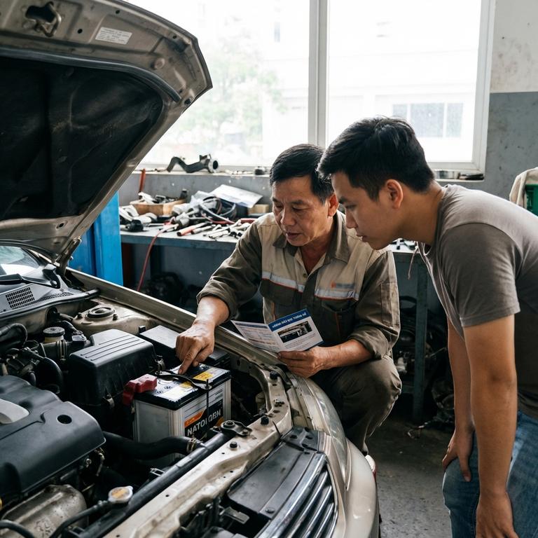 Hướng Dẫn Cách Đọc Thông Số Ắc Quy Ô Tô Cho Người Mới