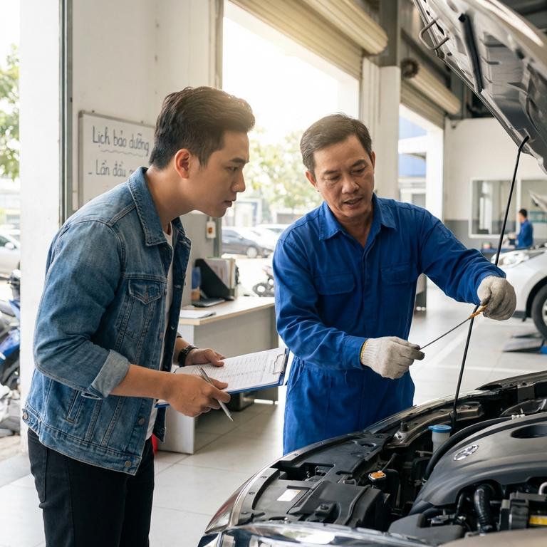 Kinh Nghiệm Bảo Dưỡng Xe Ô Tô Lần Đầu Cho Chủ Xe