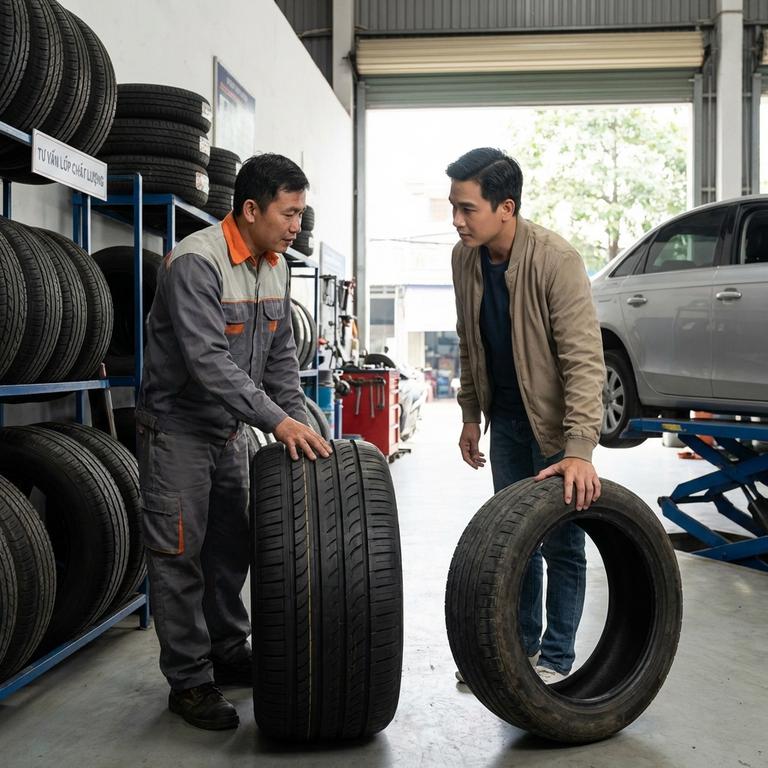 Lời Khuyên Đầu Tư Lốp Xe Hiệu Quả Cho Tài Xế
