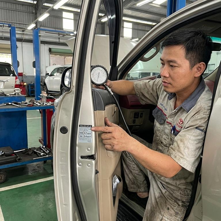 Lốp Xe Fortuner Bơm Bao Nhiêu Kg Theo Thông Số Nhà Sản Xuất