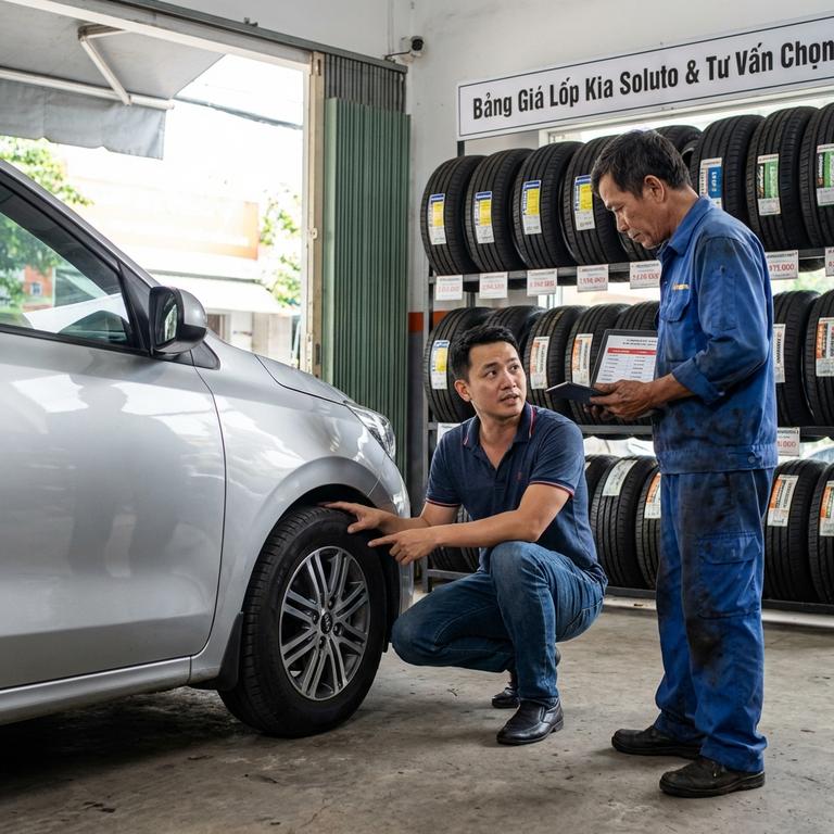 Lốp Xe Kia Soluto Giá Bao Nhiêu Và Cách Chọn Phù Hợp