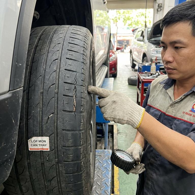 Những Dấu Hiệu Cho Thấy Ô Tô Đi Bao Lâu Thì Thay Lốp