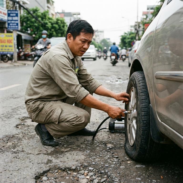 Những Sai Lầm Làm Tăng Nguy Cơ Lốp Xe Ô Tô Bị Méo
