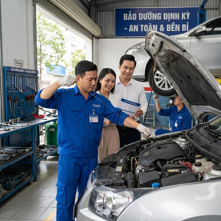 Quy Trình Bảo Dưỡng Xe Ô Tô Định Kỳ Và Lợi Ích Cốt Lõi